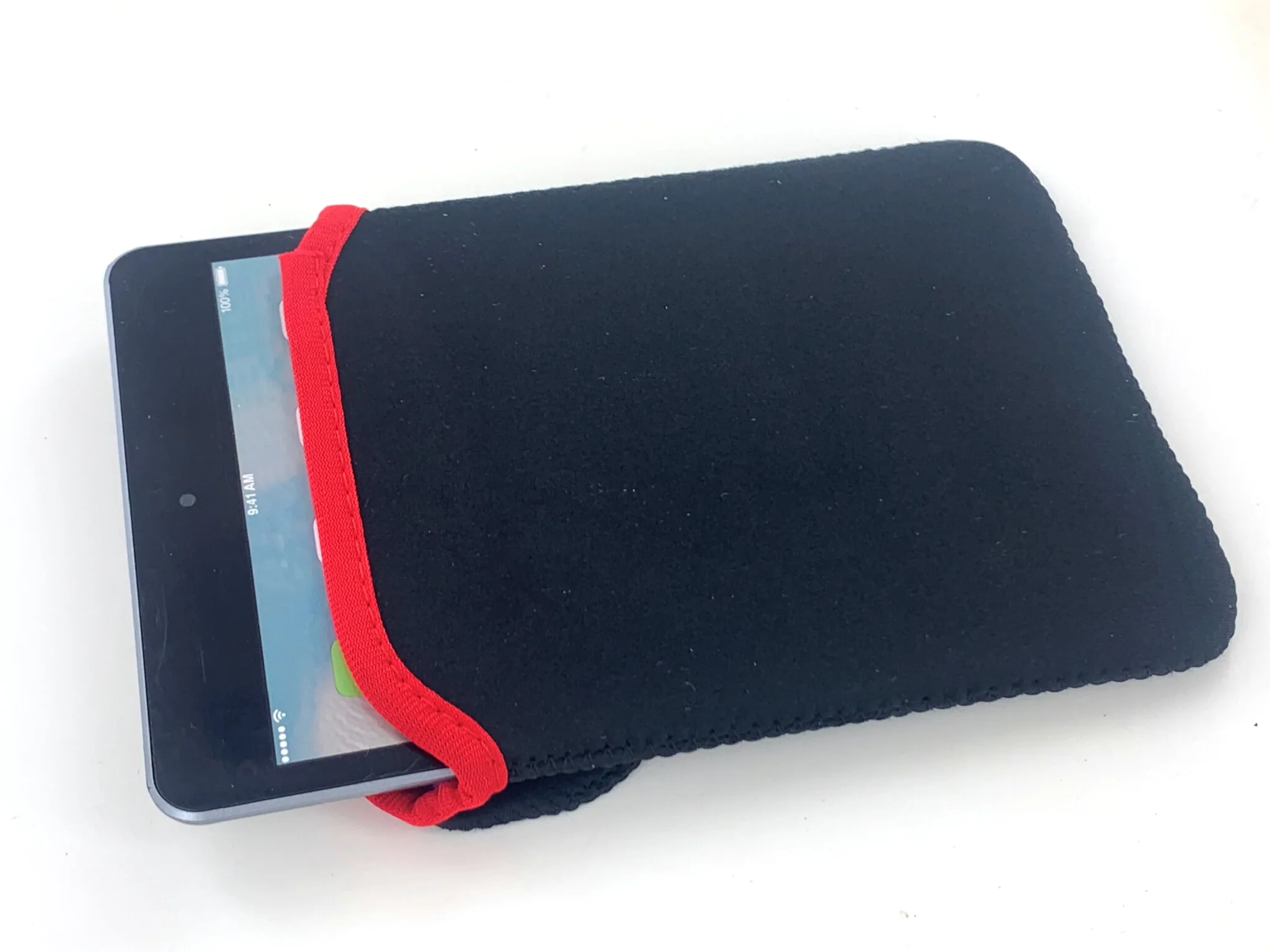 7 10 12 13 14 15 inch Laptop Notebook Macbook iPad Mini Sleeve Black Red - Image 6