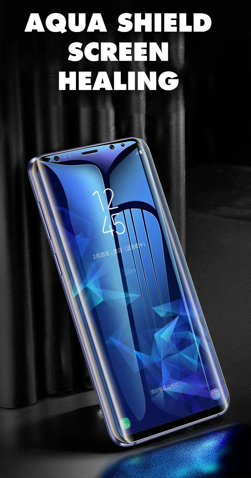 Heavy Duty Clear HD Hydrogel Screen Protector | Anti-Scratch for Samsung Galaxy Note 1 2 3 4 5 7 8 9 10 20 Ultra - Image 4