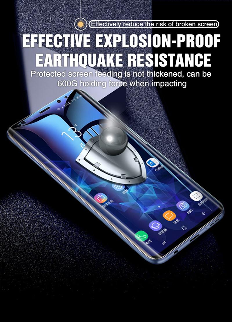 Heavy Duty Clear HD Hydrogel Screen Protector | Anti-Scratch for Samsung Galaxy Note 1 2 3 4 5 7 8 9 10 20 Ultra - Image 6