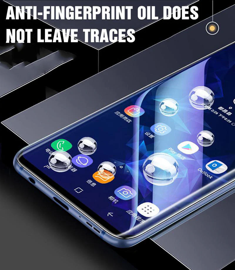 Heavy Duty Clear HD Hydrogel Screen Protector | Anti-Scratch for Samsung Galaxy Note 1 2 3 4 5 7 8 9 10 20 Ultra - Image 7