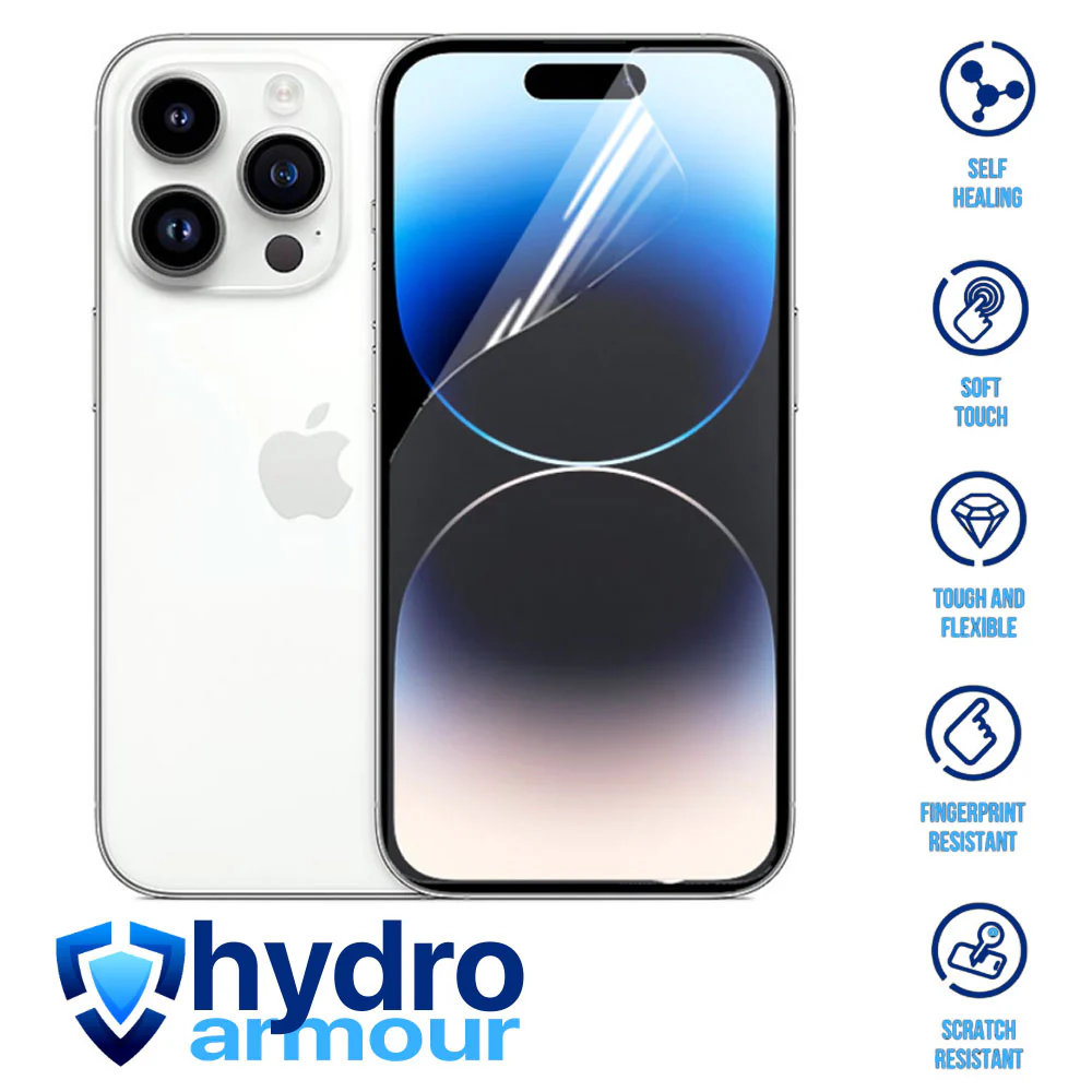 Anti Blue Light Clear Hydrogel Screen Protector Film iPhone 17 16 15 14 13 12 11 X XS XR 8 7