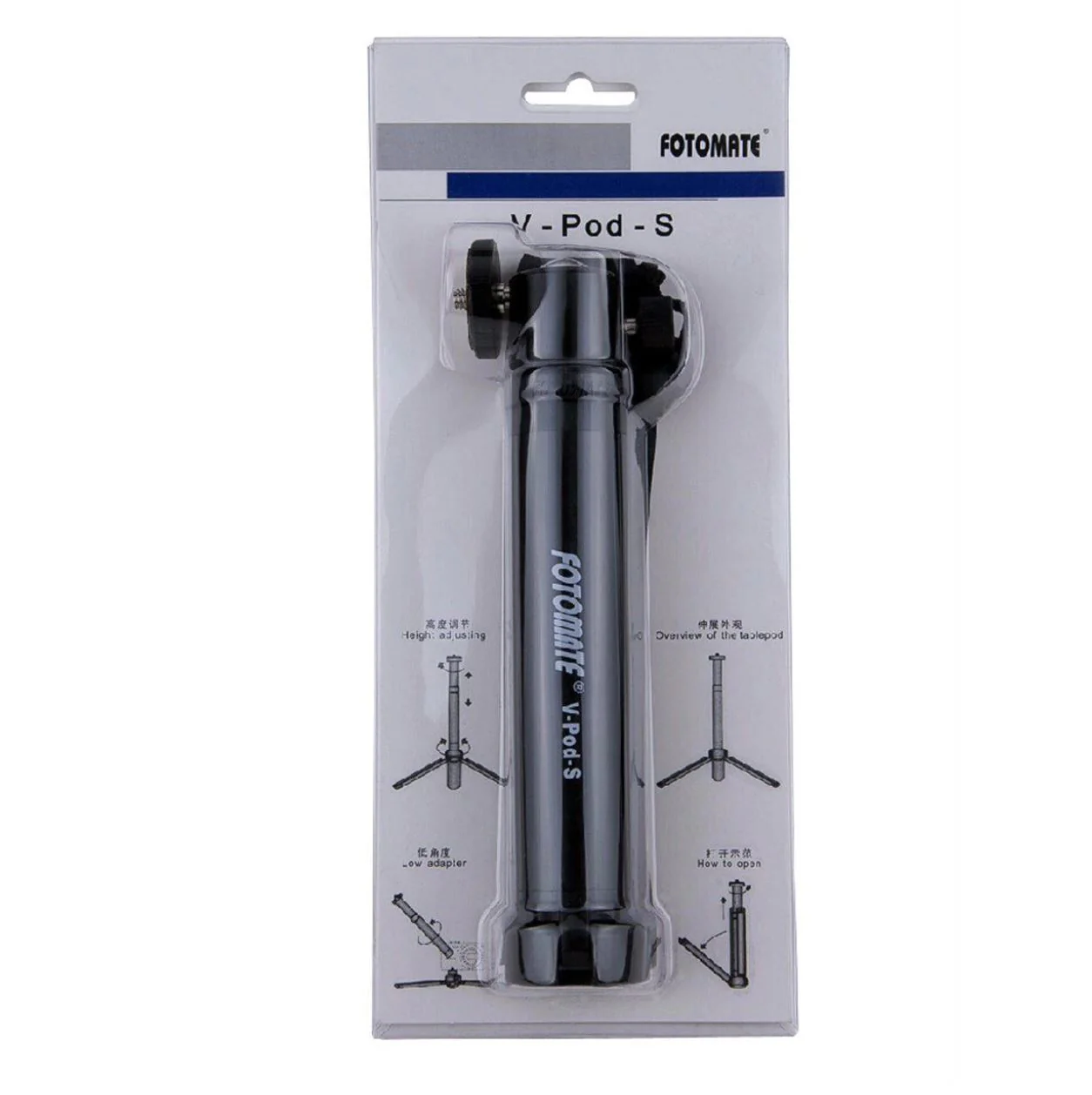 Fotomate V Pod S Tripod Heavy Duty for Camera Compact and DSLR - Image 4
