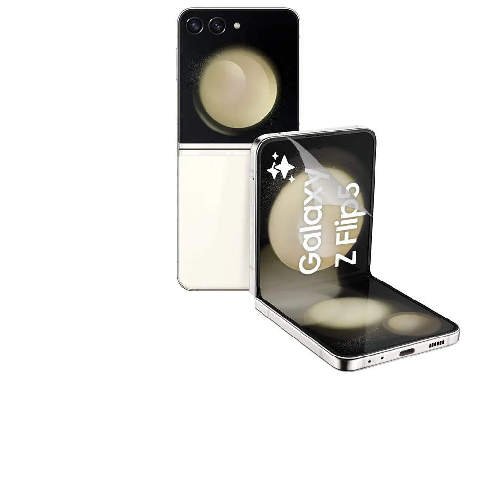 Clear HD Hydrogel Screen Protector | Anti-Scratch Protection for Samsung Galaxy Z Flip 7 6 5 4 3 2 - Image 2