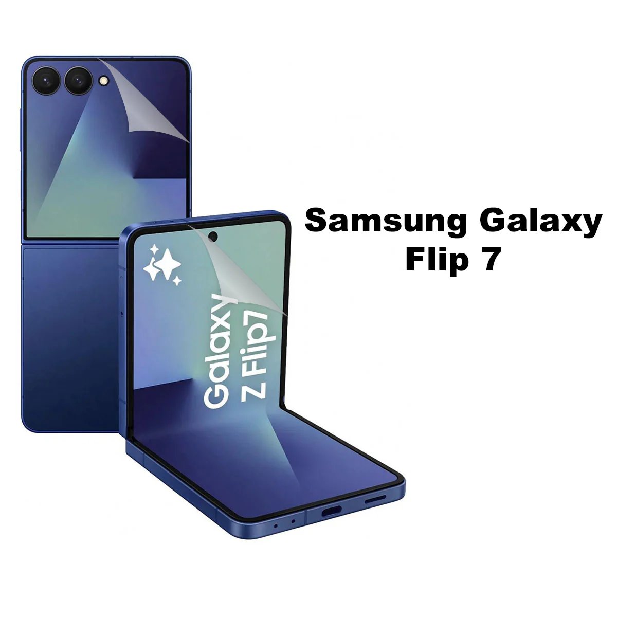 Heavy Duty Clear HD Hydrogel Screen Protector | Anti-Scratch for Samsung Galaxy Z Flip 7 6 5 4 3 2 - Image 7
