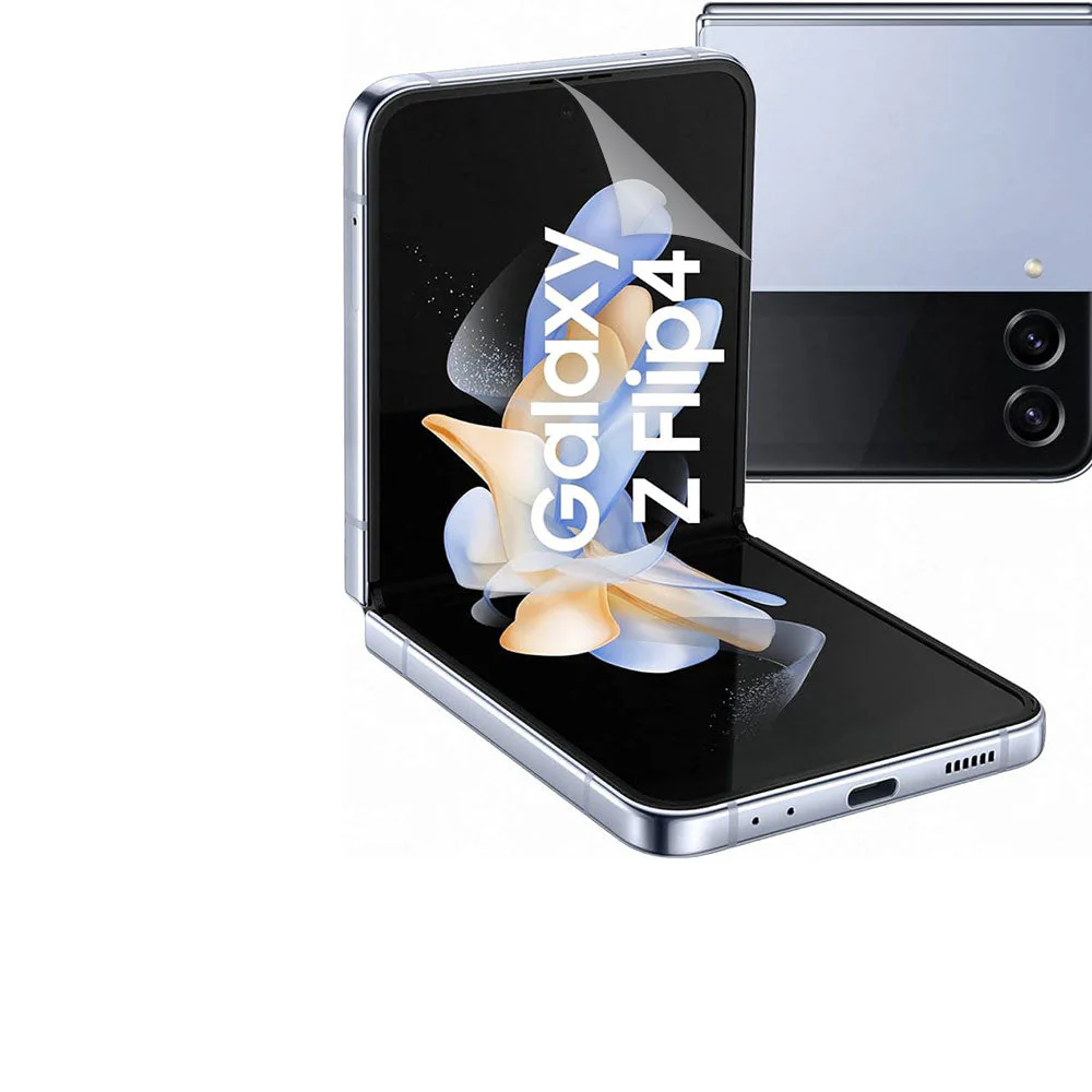 Heavy Duty Clear HD Hydrogel Screen Protector Anti-Scratch Samsung Galaxy Z Fold 7 6 5 4 3 2 - Image 2
