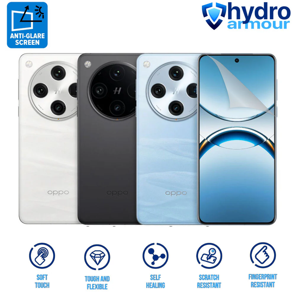 Matte Anti Glare HD Hydrogel Screen Protector | Anti Scatch for OPPO Find X8 X3 Pro